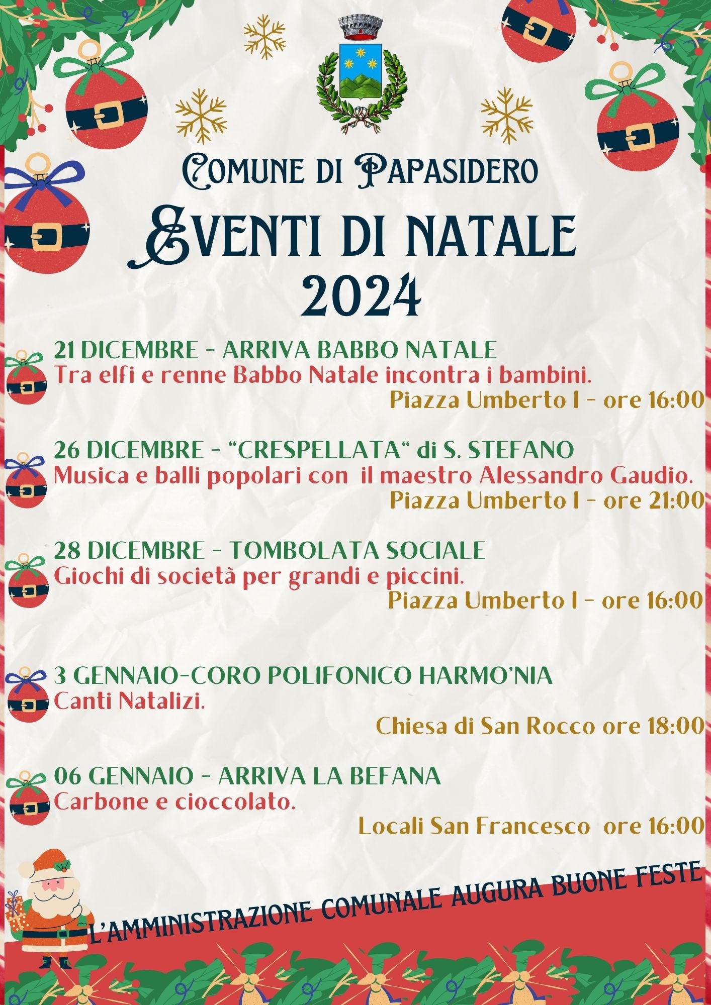 EVENTI DI NATALE 2024